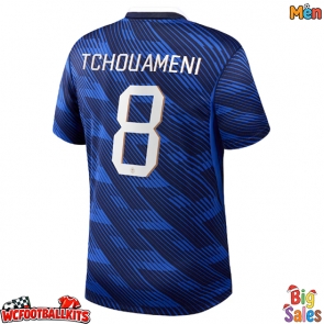 France Aurelien Tchouameni #8 Replica Home Stadium Shirt World Cup 2026 Short Sleeve